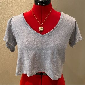 Brandy Melville loose v neck top